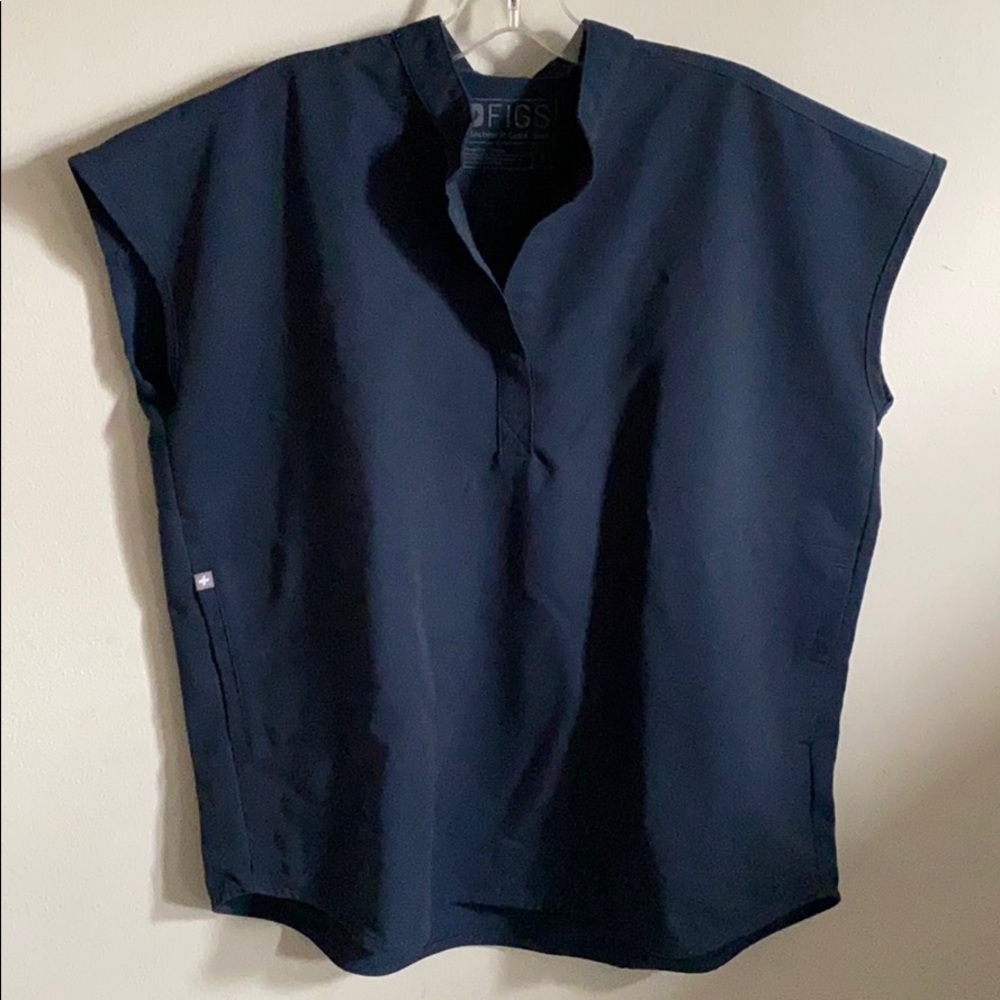 Figs Rafaela Top in Dark Harbor